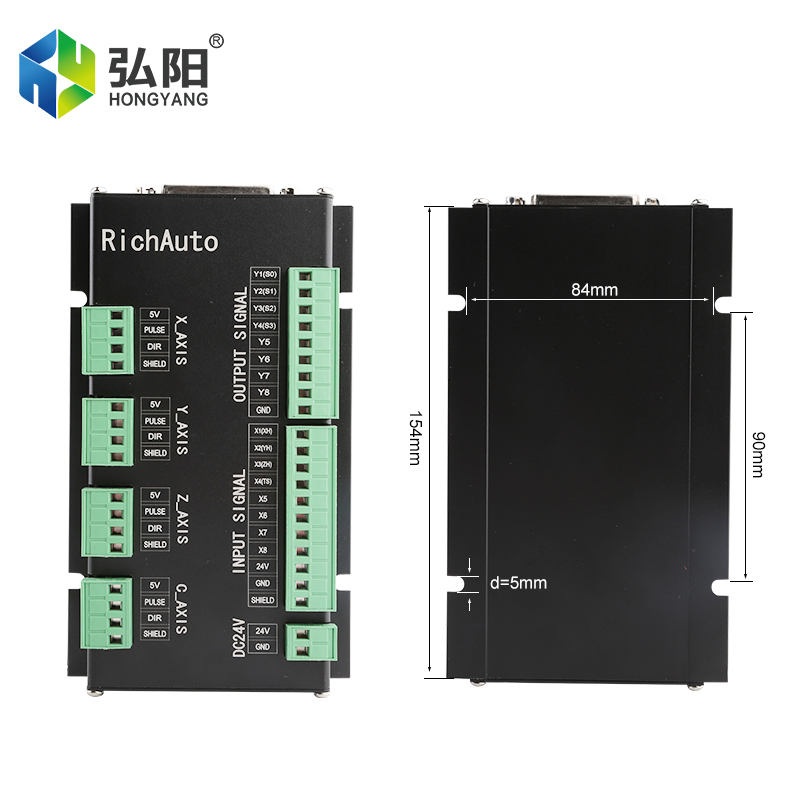 جهاز تحكم رقمي باستخدام الحاسب - مراجعة Richauto A11 Dsp Controller 3 Axis وسعره