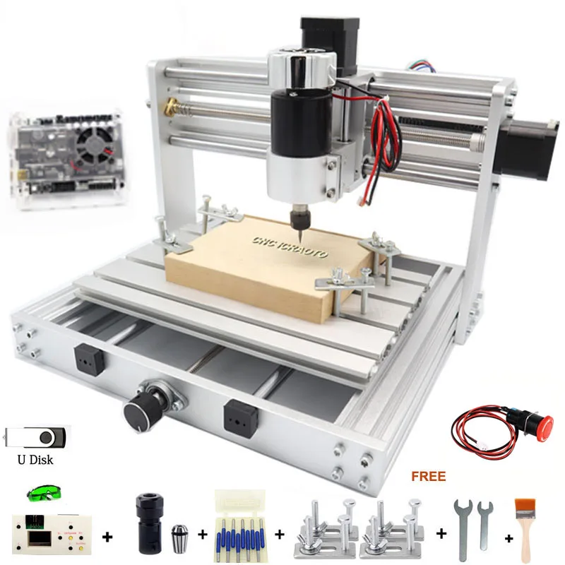 ماكينة نقش معدنية احترافية ماك - مراجعة Cnc 3018 Pro Max Metal وسعره