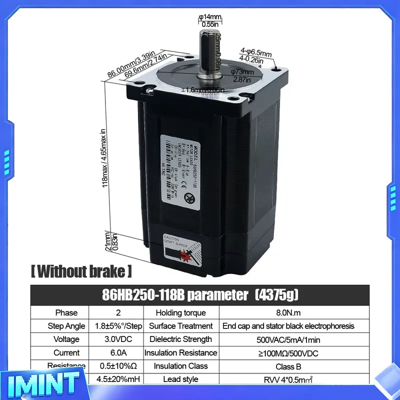 طقم محرك ستيبر هجين رباعي المح - مراجعة Hybrid Servo Driver Nema 34 8.5Nm وسعره
