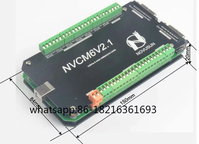 لوحة تحكم CNC بـ 3/4/5/6 محاور - مراجعة 5 Axis Cnc Breakout Board Interface Mach3 وسعره
