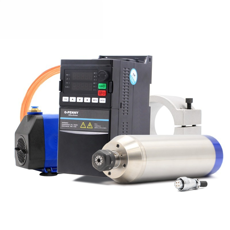2.2 كيلوواط ER20 D80 12000 دور - مراجعة 2.2Kw Water Cooled Spindle Kit Vfd وسعره