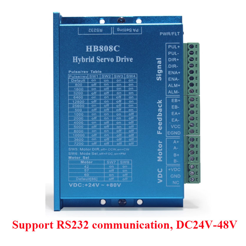 محرك ستيبر رباعي المحاور Nema  - مراجعة Nema 23 Closed Loop Stepper Motor Driver Kit وسعره