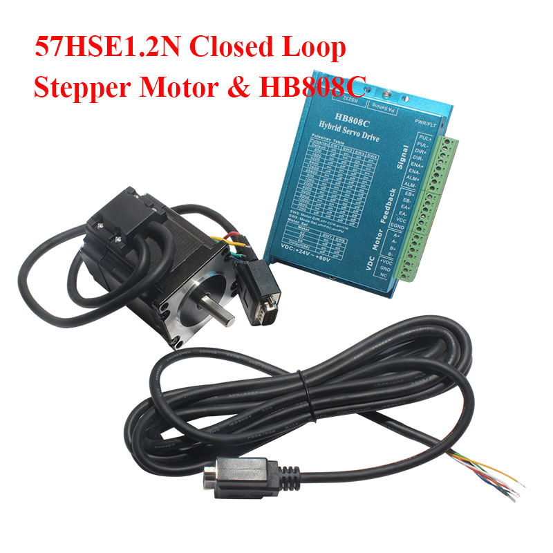 محرك خطوي مغلق الحلقة Nema23 ب - مراجعة Nema 23 Closed Loop Stepper Motor Driver Kit وسعره