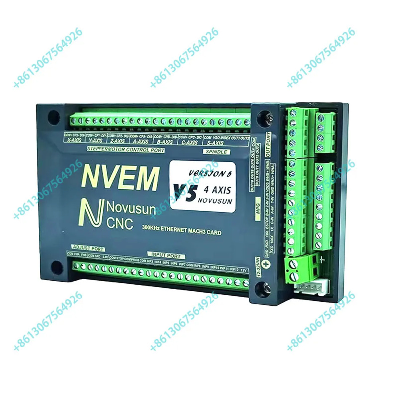 NVEM V5 Mach3 واجهة إيثرنت بطا - مراجعة 5 Axis Cnc Breakout Board Interface Mach3 وسعره