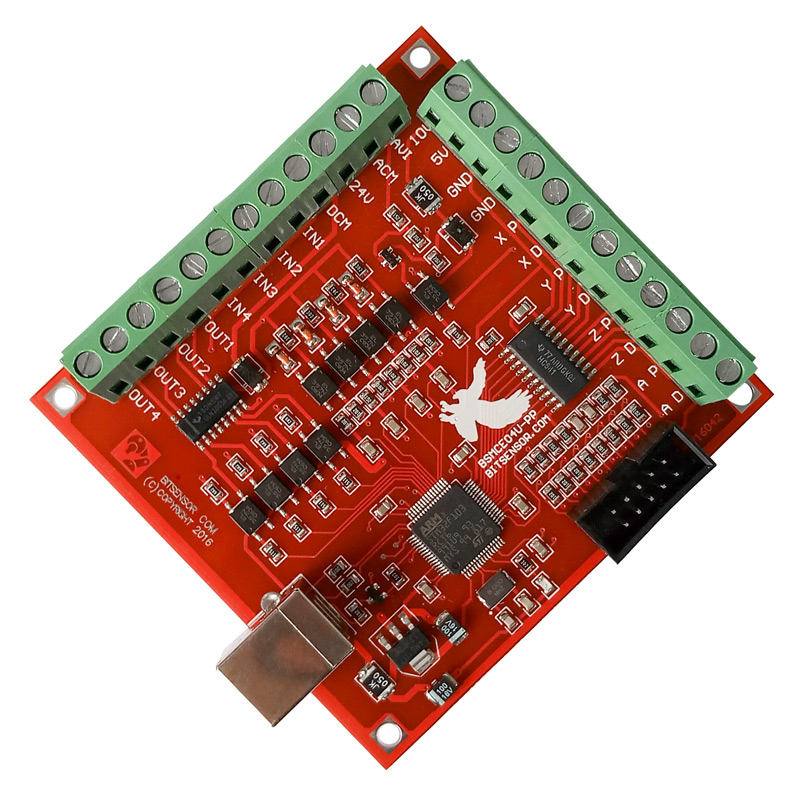 بطاقة تحكم CNC USB MACH3 4AXIS - مراجعة Mach3 Usb Cnc Controller 4 Axis 100Khz وسعره