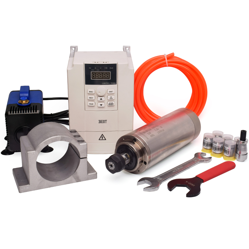 مجموعة محاور دوران GDZ بقوة 2. - مراجعة 2.2Kw Water Cooled Spindle Kit Vfd وسعره