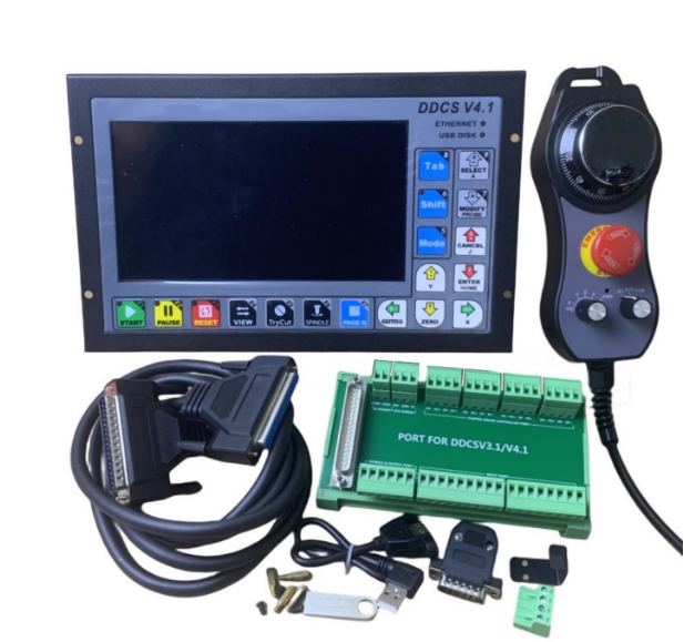 الحلم الرقمي DDCS V4.1 4 محور  - مراجعة Ddcs V4.1 4 Axis Cnc Offline Controller وسعره