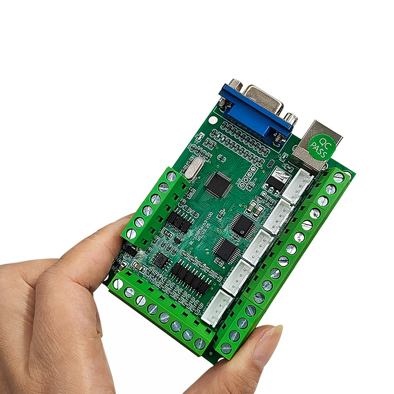 2 قطعة وحدة تحكم حركة CNC بـ 5 - مراجعة 5 Axis Cnc Breakout Board Interface Mach3 وسعره