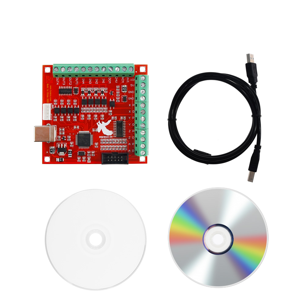 لوحة تحكم CNC USB MACH3 رباعية - مراجعة Mach3 Usb Cnc Controller 4 Axis 100Khz وسعره