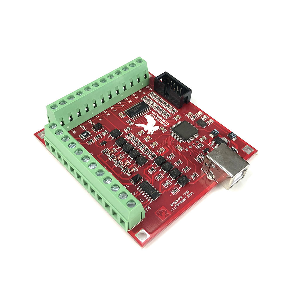CNC USB MACH3 100Khz لوحة القط - مراجعة Mach3 Usb Cnc Controller 4 Axis 100Khz وسعره