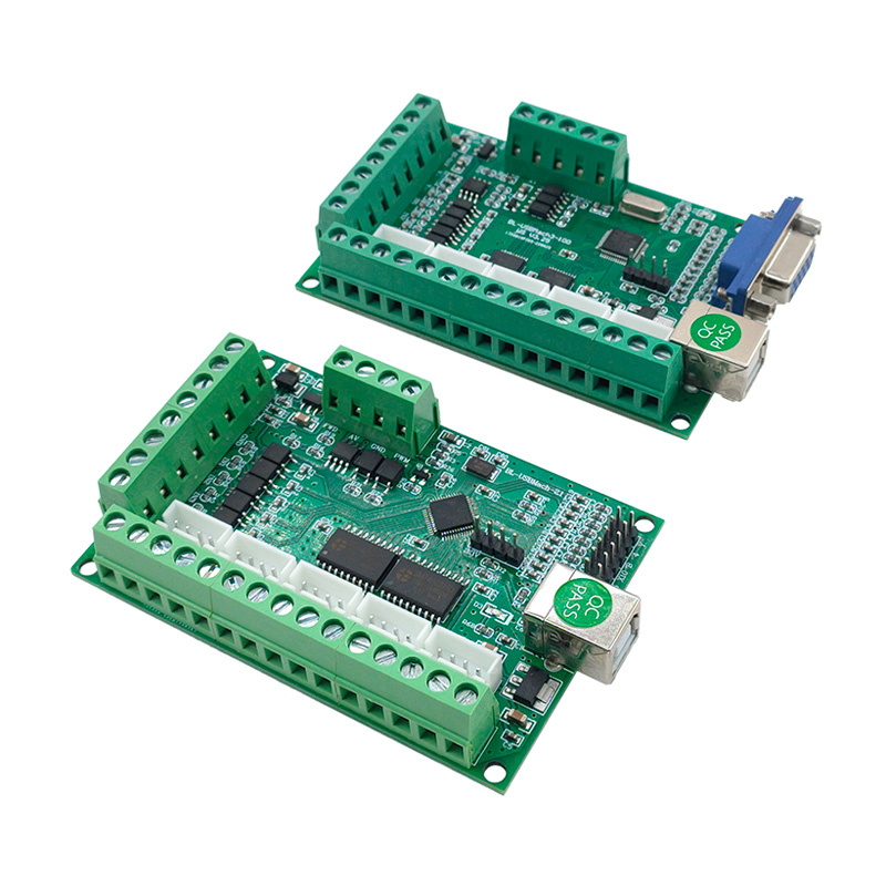 1 قطعة لوحة للقيادة المحرك باس - مراجعة 5 Axis Cnc Breakout Board Interface Mach3 وسعره