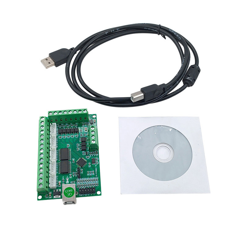 1 قطعة لوحة للقيادة المحرك باس - مراجعة 5 Axis Cnc Breakout Board Interface Mach3 وسعره