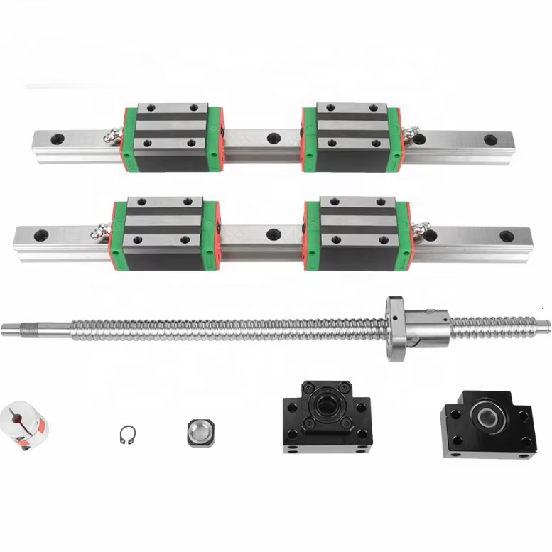 مجموعة سكك التوجيه الخطية HGR2 - مراجعة Hgr20 Linear Guide Rail Ballscrew Set وسعره