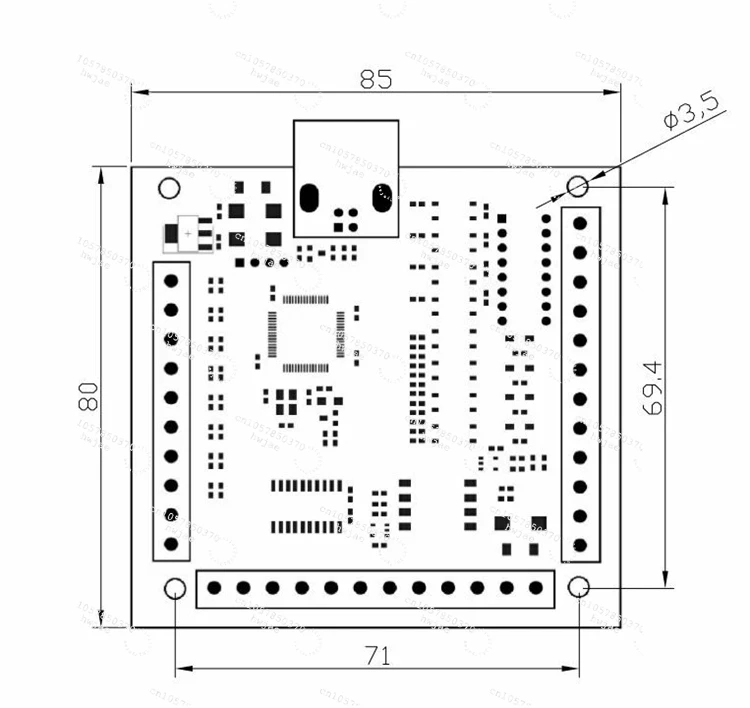 بطاقة تحكم CNC رباعية المحاور  - مراجعة Mach3 Usb Cnc Controller 4 Axis 100Khz وسعره