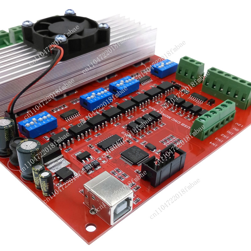 لوحة تحكم محرك CNC بتردد 100 ك - مراجعة Mach3 Usb Cnc Controller 4 Axis 100Khz وسعره